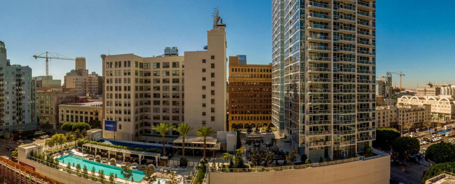 Level Downtown La South Olive 호텔 로스앤젤레스 외부 사진